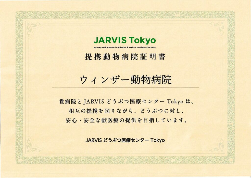 東京の高度医療機関（JARVIS TOKYO）との医療連携を開始しました
