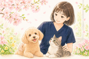 「春は体調の変化に注意！4月に気をつけたいペットの健康管理」